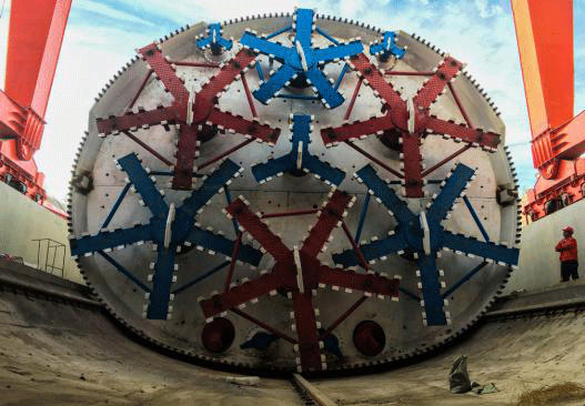 世界首臺(tái)大斷面馬蹄形盾構(gòu)機(jī)即將在蒙華鐵路進(jìn)洞掘進(jìn)