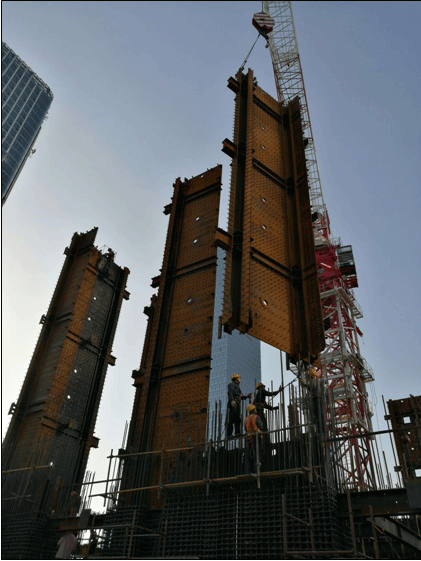 北京建工贏在執(zhí)行  350米“西北新地標”節(jié)節(jié)高