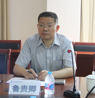 調(diào)研組魯貴卿副主任做總結性發(fā)言