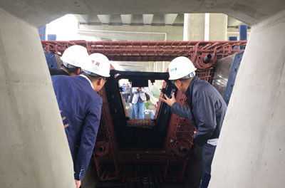 鄭州市東三環(huán)（107輔道）快速化工程PPP項目現場觀摩