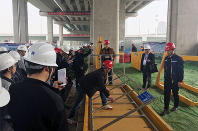 鄭州市東三環(huán)（107輔道）快速化工程PPP項目現場觀摩