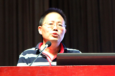 北京如簀技術(shù)有限公司董事長(zhǎng)劉紅星介紹、演示相關(guān)產(chǎn)品