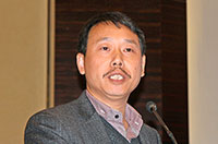 中交第二航務(wù)工程局財務(wù)資金部總經(jīng)理-姚光華做主題發(fā)言
